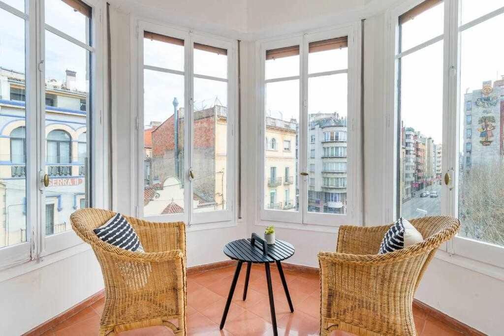 New Top Floor Apt With A Lot Of Light & Aircon Girona Exteriér fotografie
